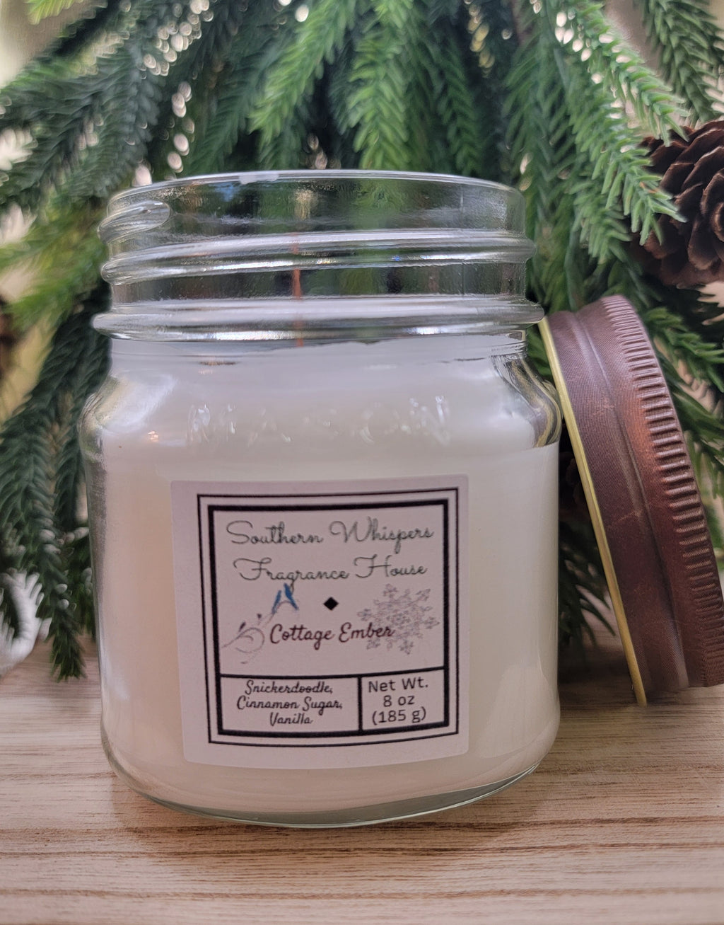 8oz Cottage Ember Candle