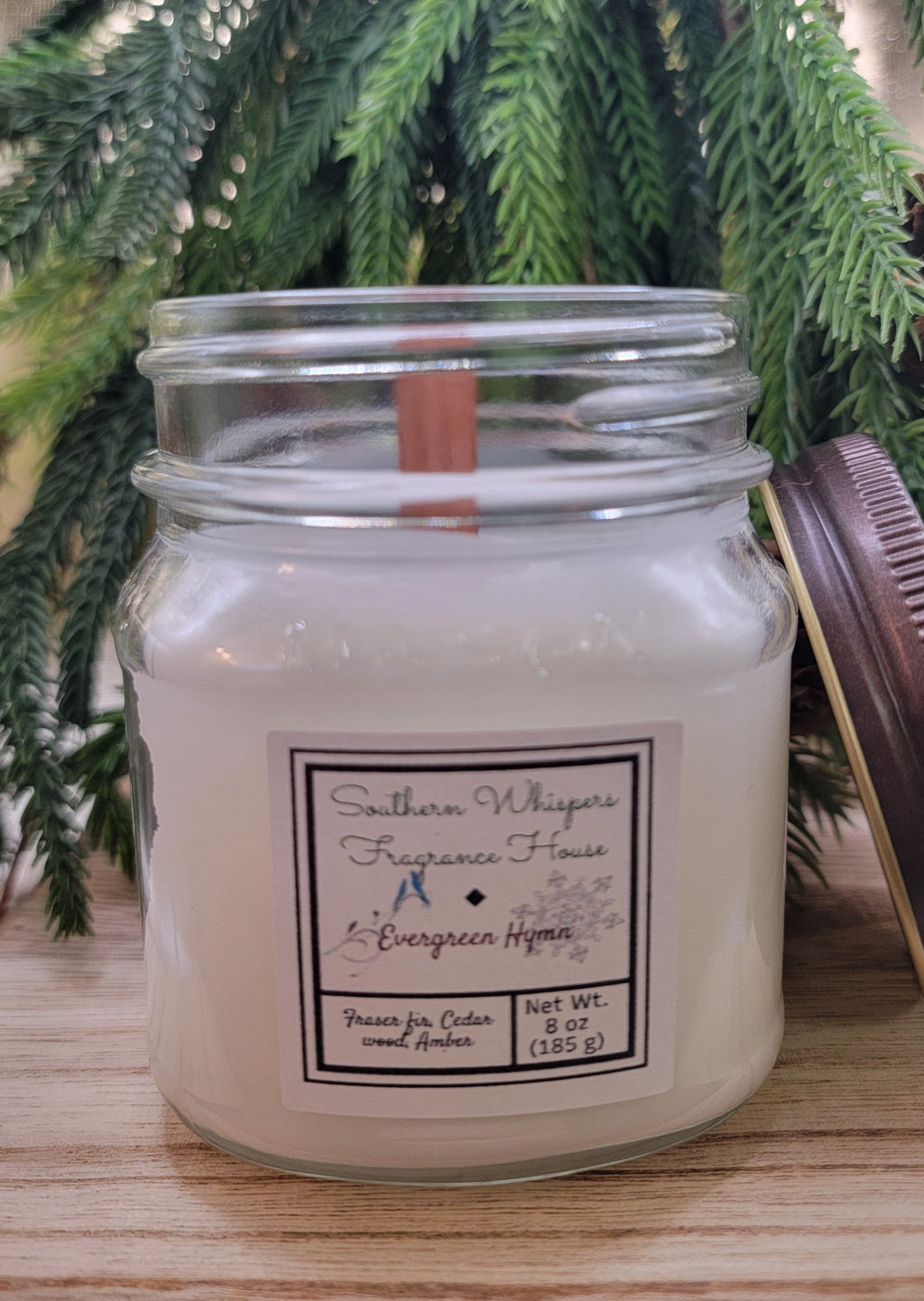 8oz Evergreen Hymn Candle