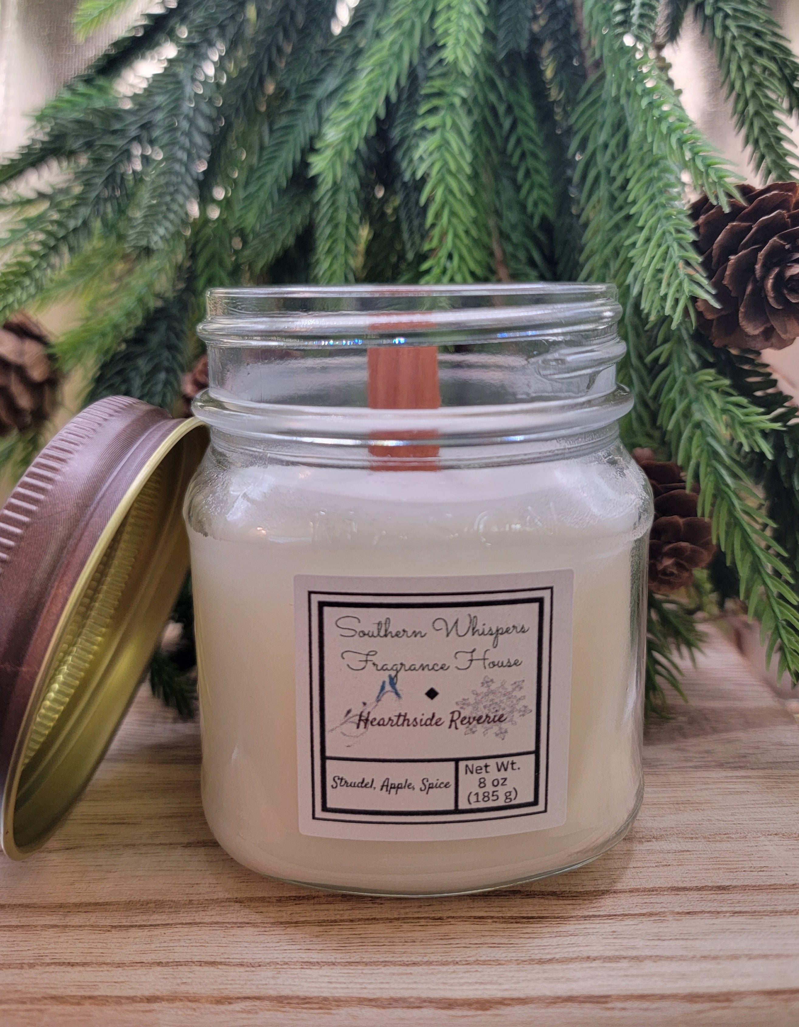 8 oz Hearthside Reverie Candle