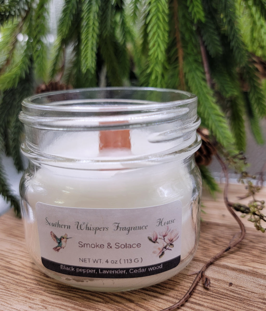 4 oz Smoke & Solace Candle