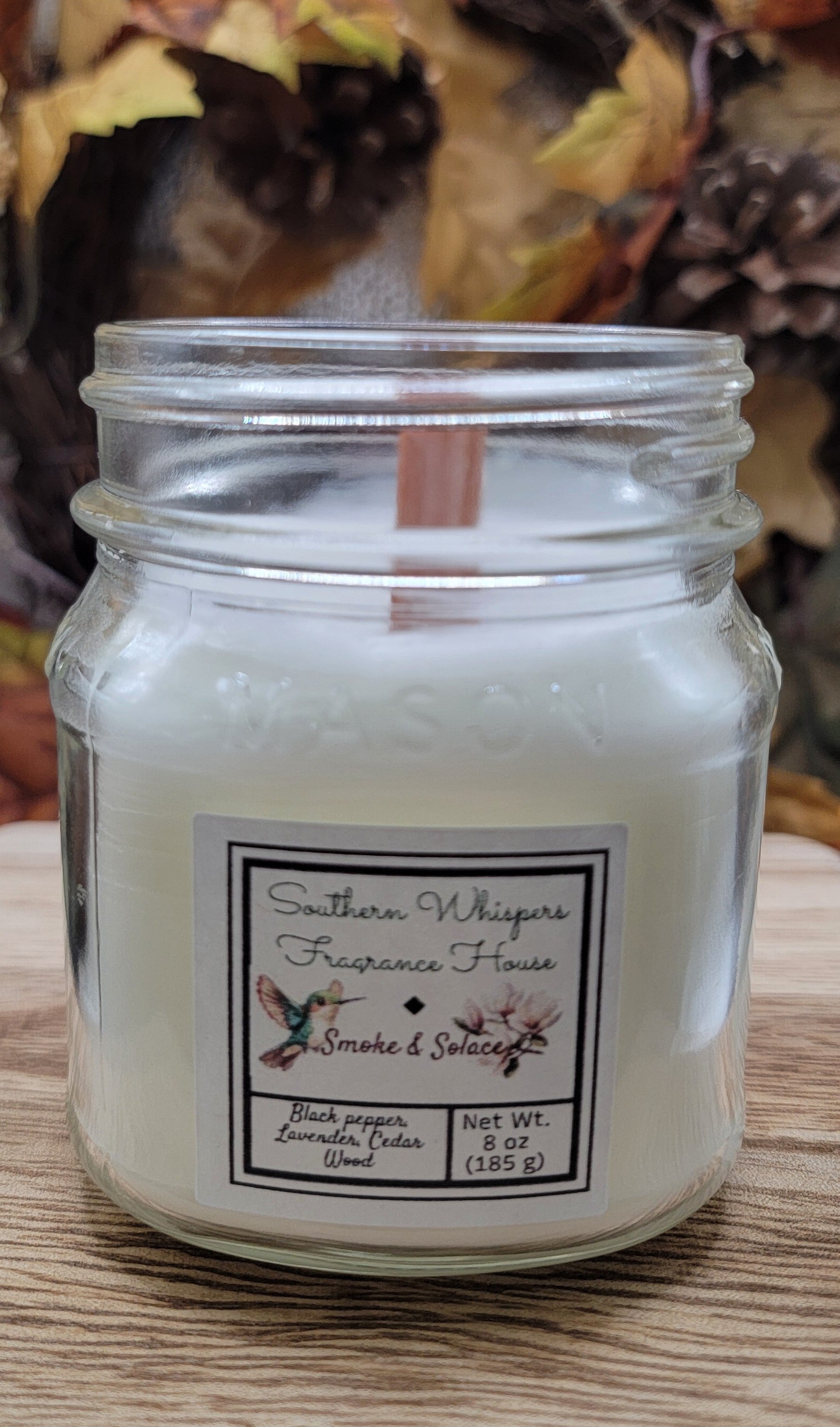 8 oz Smoke & Solace Candle
