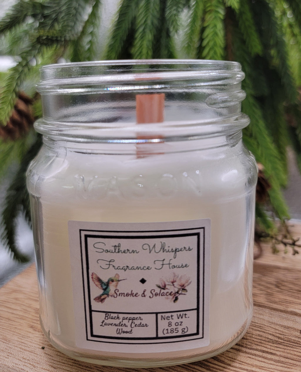 8 oz Smoke & Solace Candle
