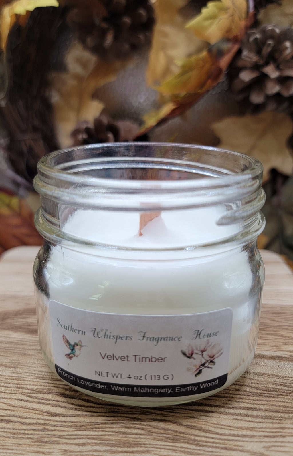 4oz Velvet Timber Candle