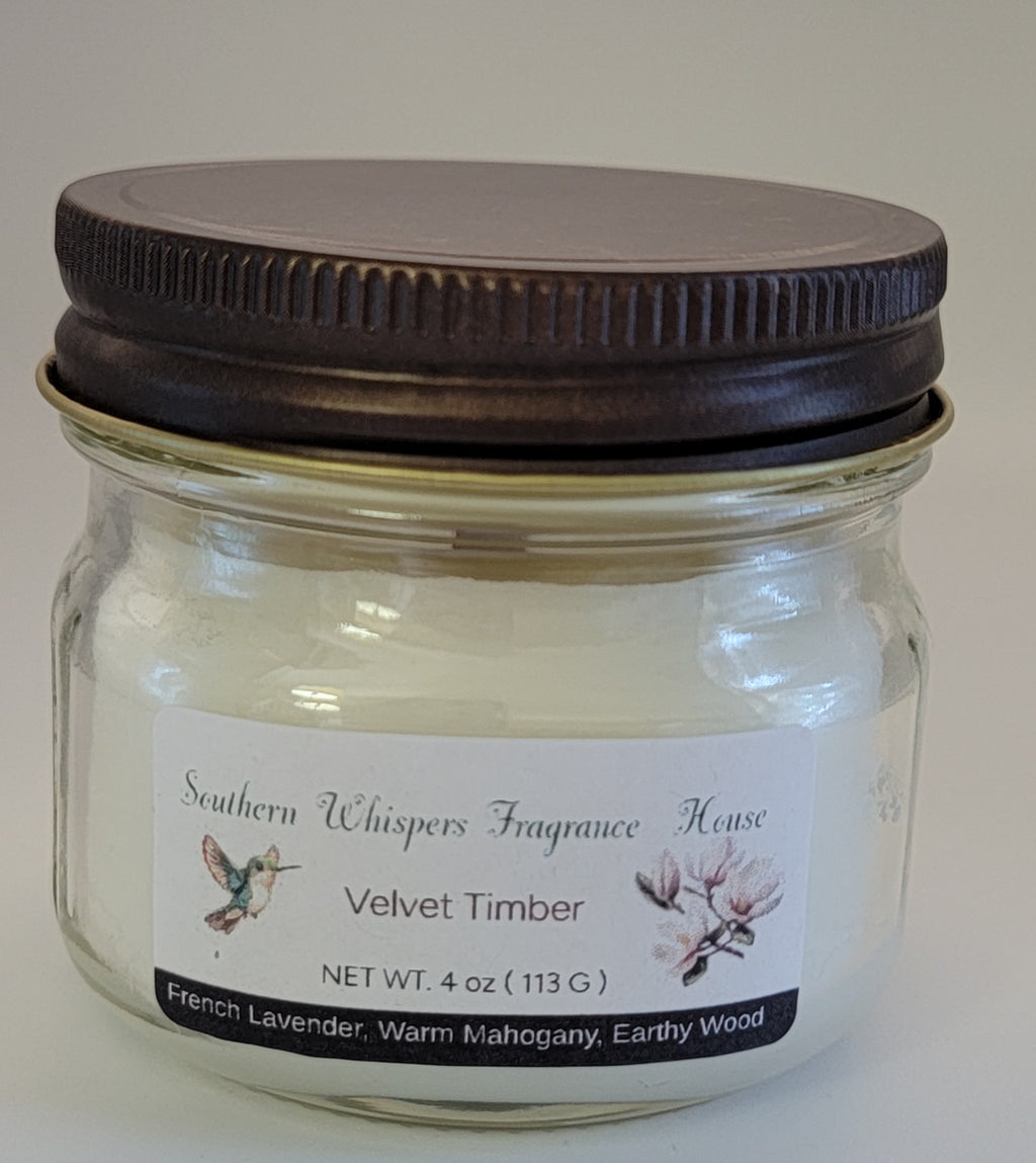 4oz Velvet Timber Candle