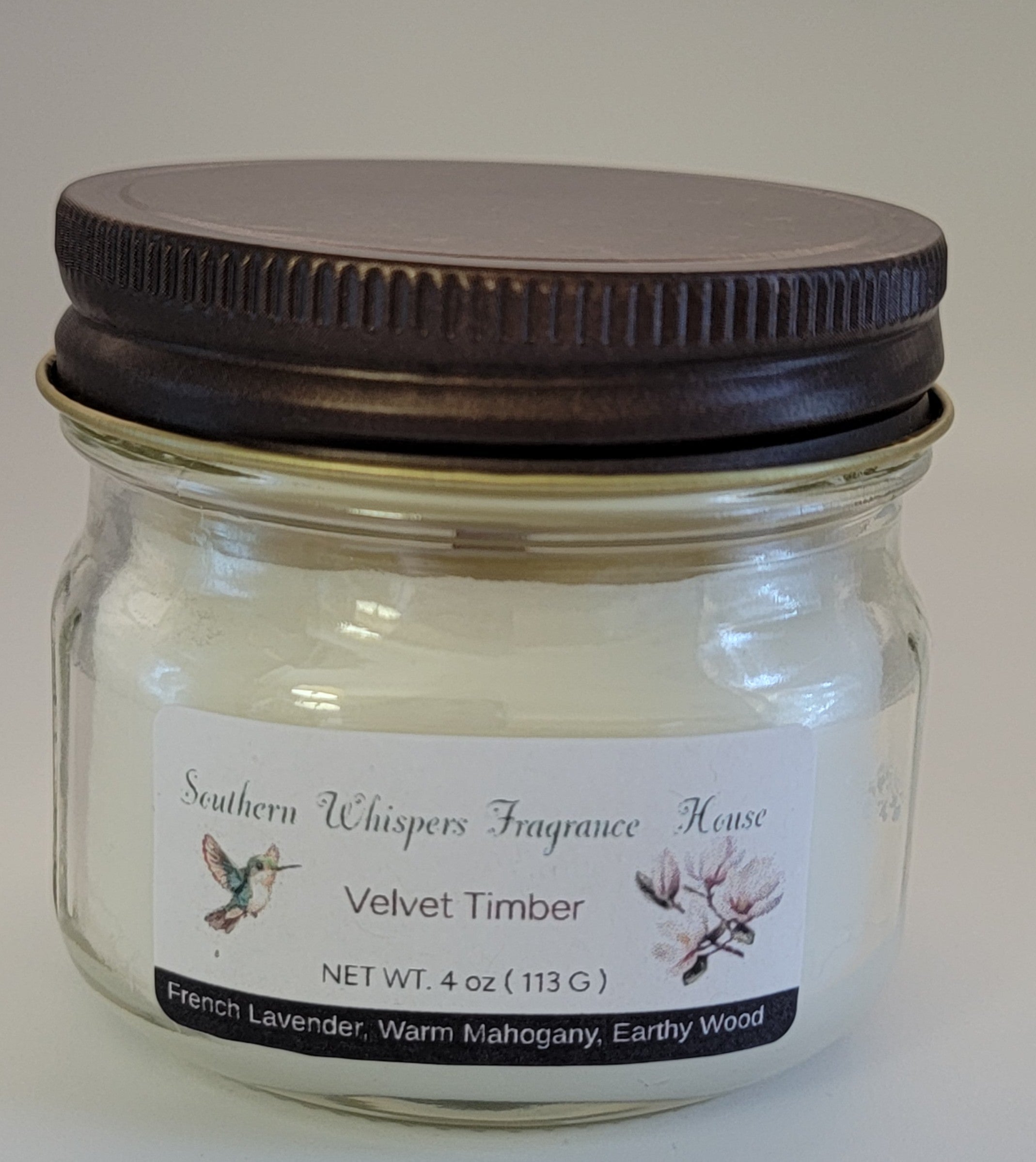 4oz Velvet Timber Candle