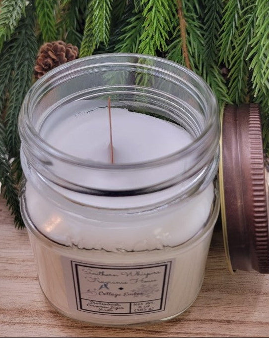 8oz Cottage Ember Candle