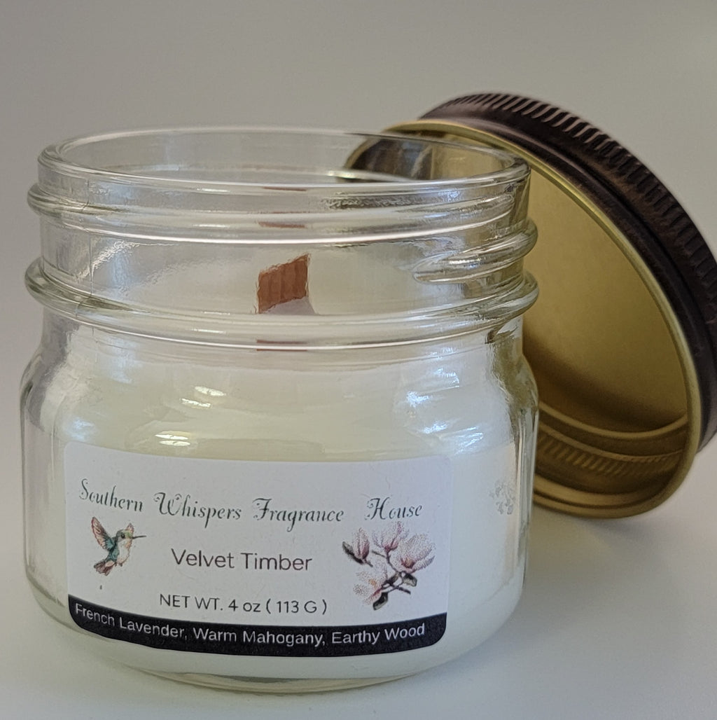 4oz Velvet Timber Candle