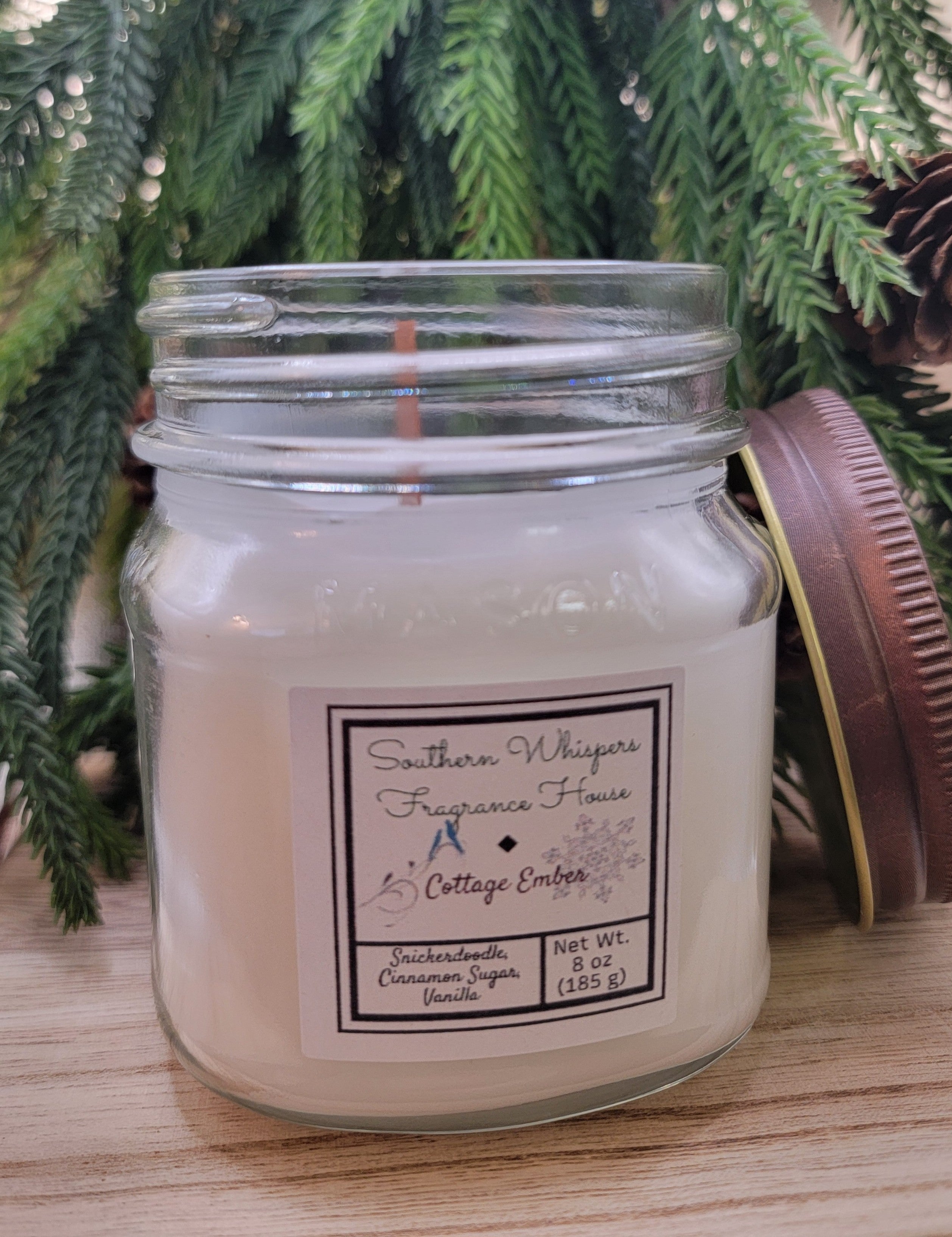 8oz Cottage Ember Candle