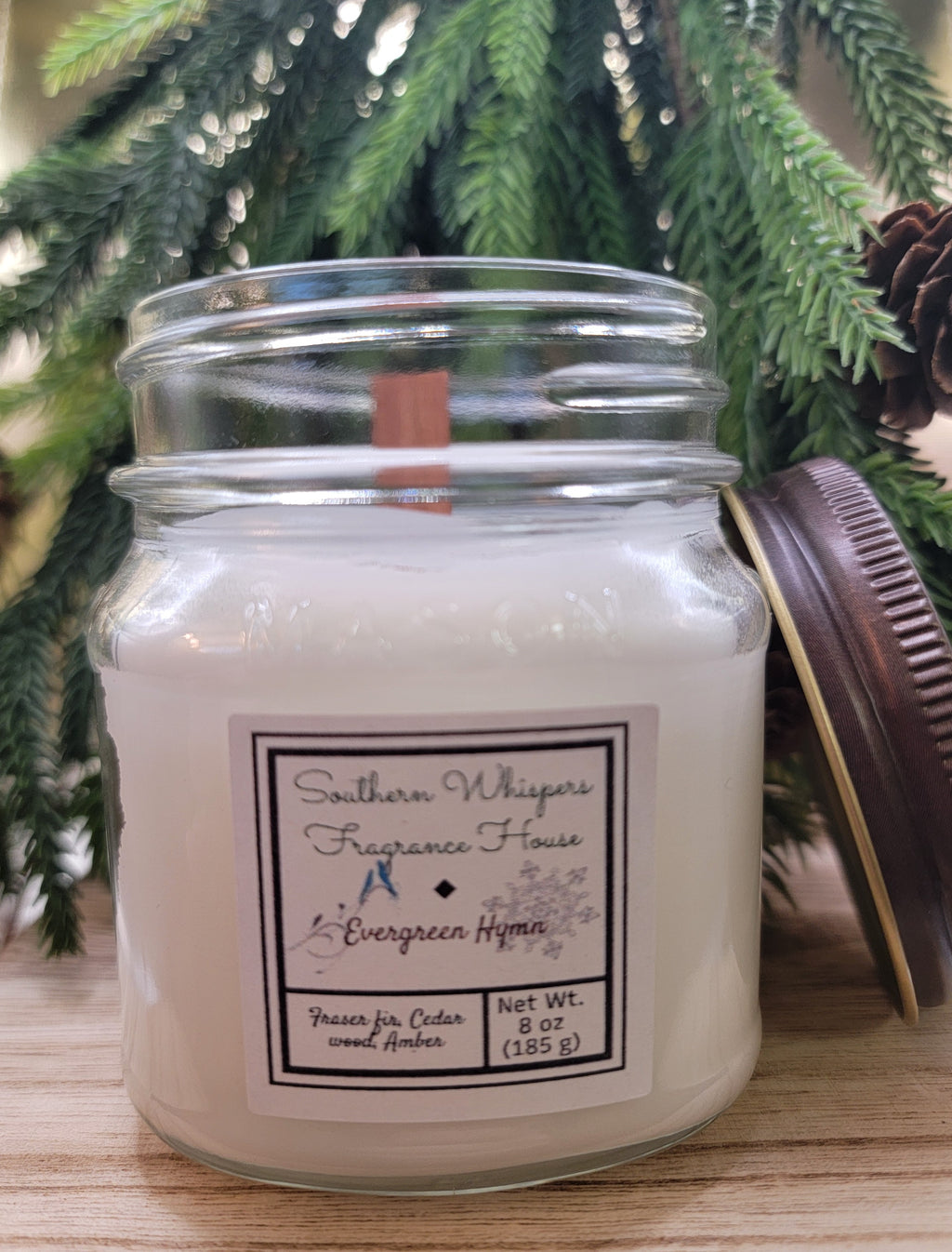 8oz Evergreen Hymn Candle