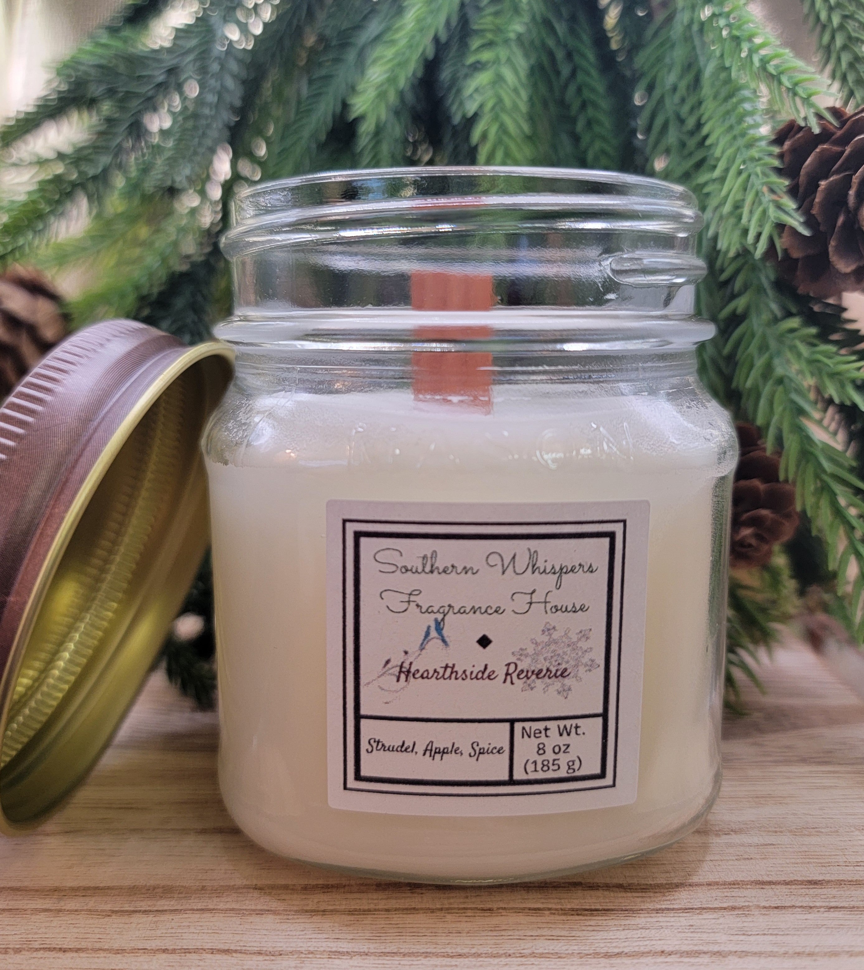 8 oz Hearthside Reverie Candle