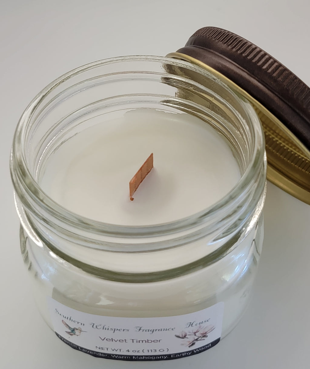 4oz Velvet Timber Candle