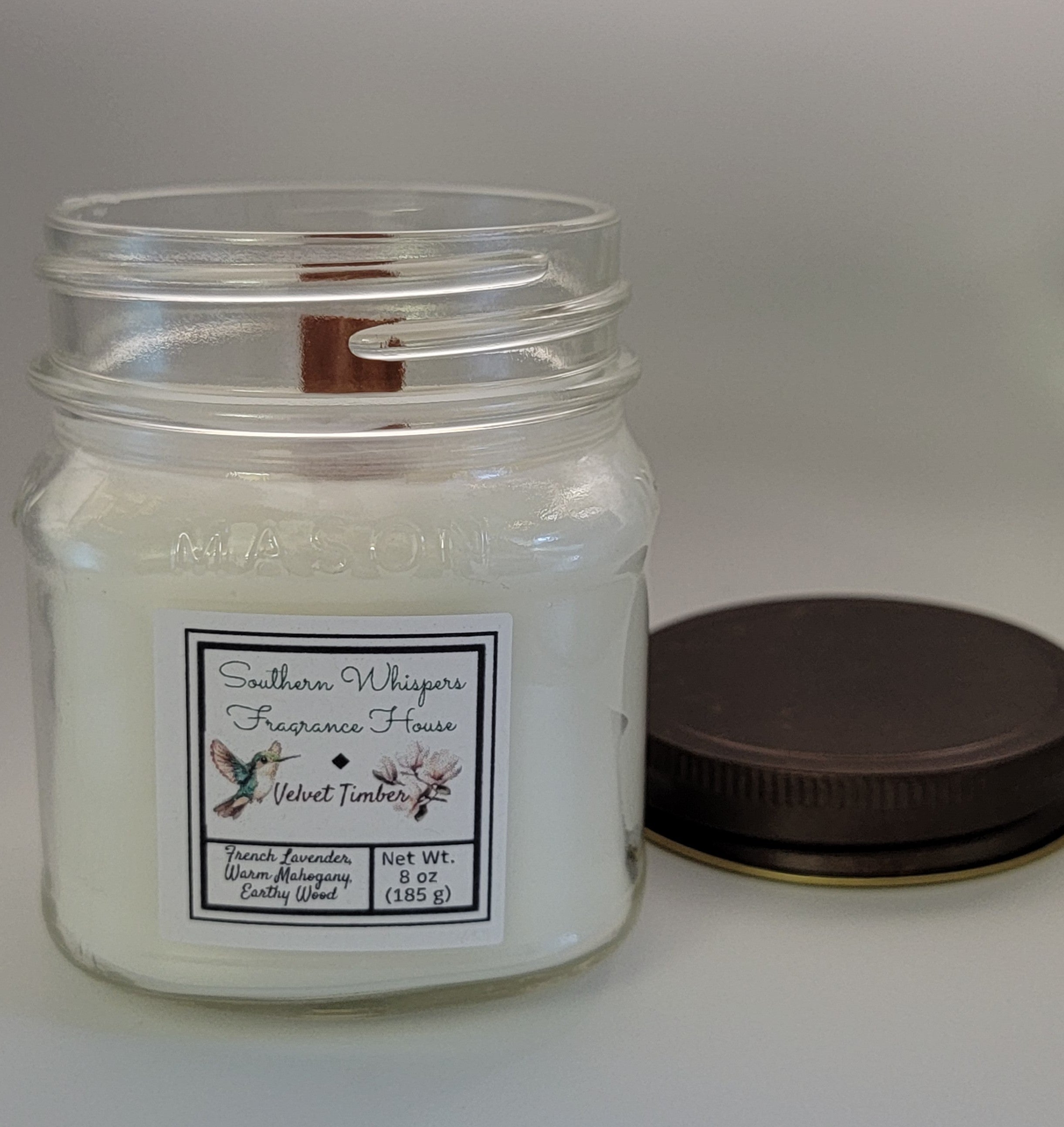 8 oz Velvet Timber Candle