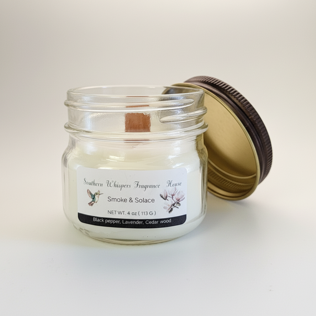 4 oz Smoke & Solace Candle